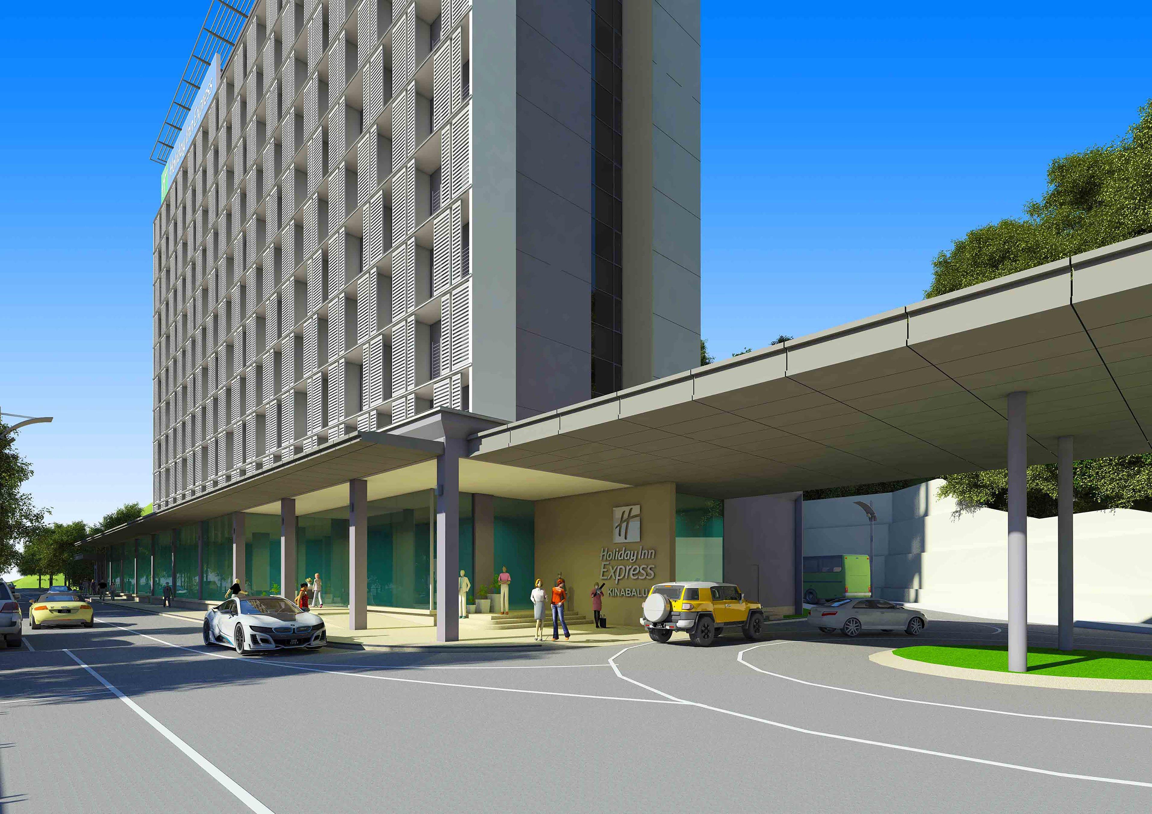 Holiday Inn Express Kota Kinabalu City Centre By Ihg Eksteriør billede